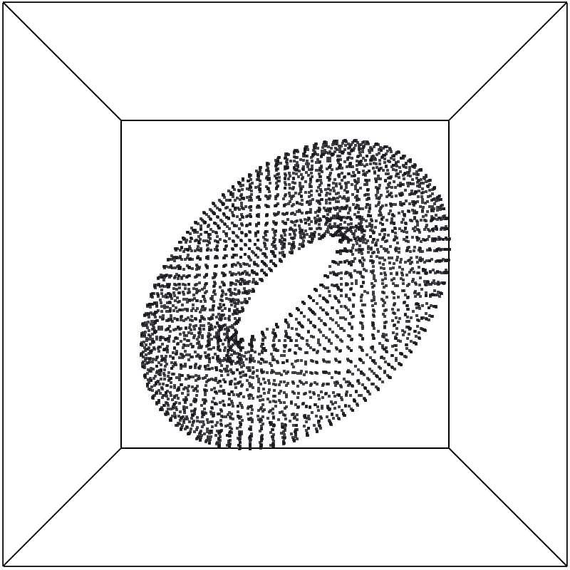Visualization of a constraint with a Torus shape.